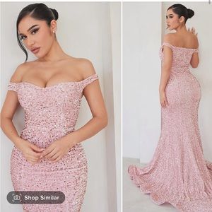 Alora Sequin Gown